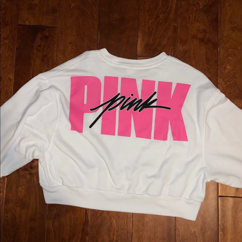 Pink crop top